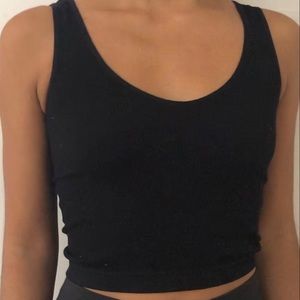 Ribbed Crop Top / Cropped Tank / Sport Bra